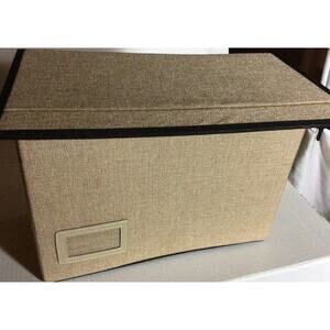 Comic Book Storage Boxes -2, Approx 150 Comics, Lrg-Collapsible Fabric Organizer